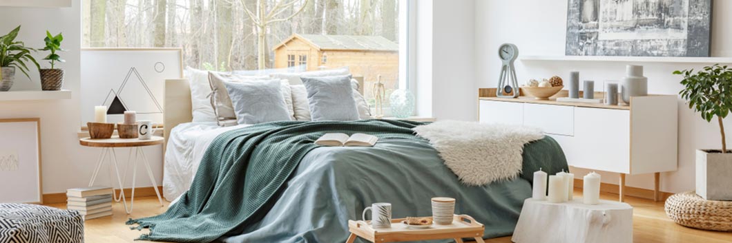 thermal weave wool blanket waffle weave bedspread